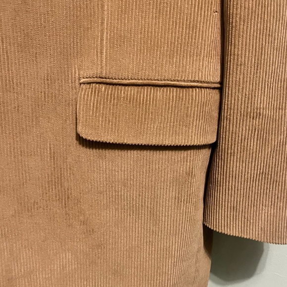 Lauren Ralph Lauren - Men’s XL - Corduroy - Blazer / Sport Coat - Tan - Picture 8 of 16